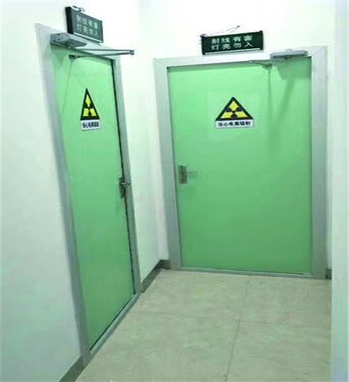 荆州厂家定制防 辐射铅门 CT室铅门 放射科射线防护施工